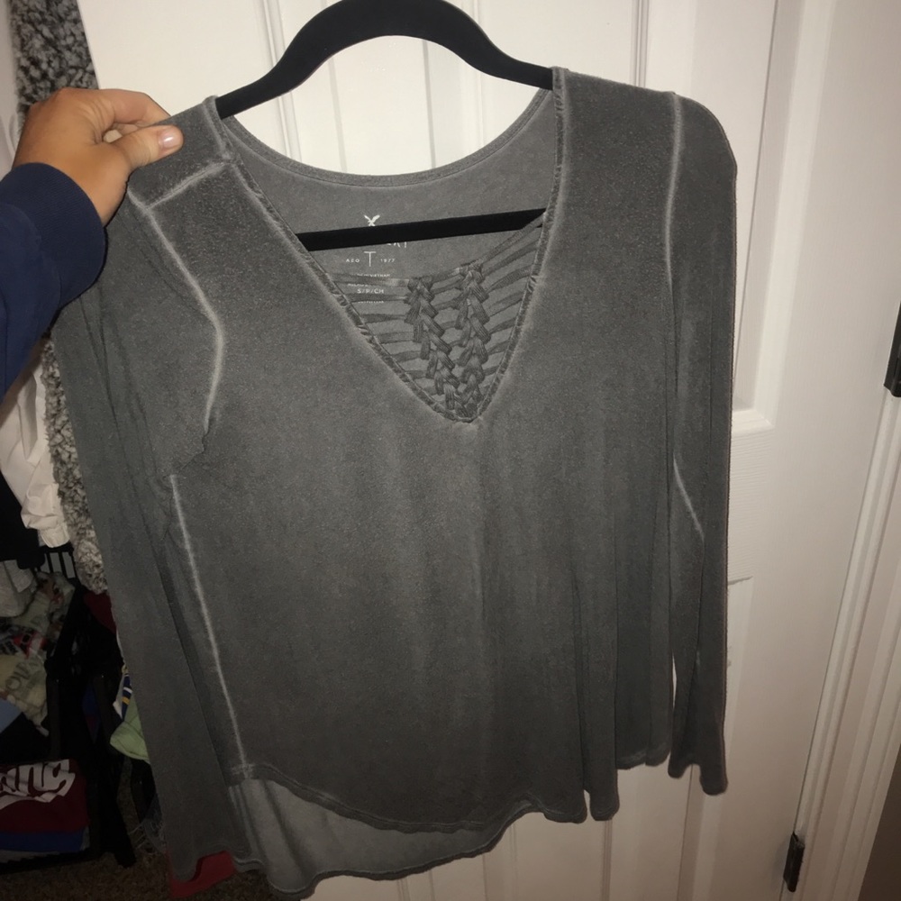 American eagle flowy top